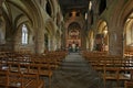 Southwell Minster Nave Royalty Free Stock Photo