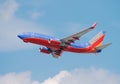 Southwest Airlines Boeing 737 jet Royalty Free Stock Photo