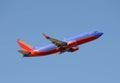 Southwest Airlines Boeing 737 jet Royalty Free Stock Photo