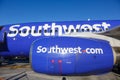 Southwest Airlines Boeing 737-700 airplane engine