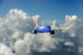 Southwest Airlines Boeing 737_800 MAX in flight Royalty Free Stock Photo