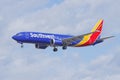 Southwest Airlines Boeing 737 MAX 8 Royalty Free Stock Photo