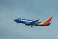 Southwest Airlines departing from Orlando International Airport 7 Royalty Free Stock Photo