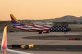 Southwest Airlines `Freedom one` Boeing 737 Royalty Free Stock Photo