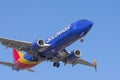 Southwest Airlines jet Royalty Free Stock Photo