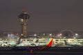 Southwest Airlines Jet at LAX Royalty Free Stock Photo