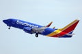 Southwest Airlines taking off from Las Vegas Airport LAS