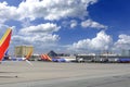 Southwest Airlines terminal at Las Vegas McCarran International Airport