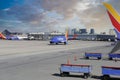 Southwest Airlines terminal at Las Vegas McCarran International Airport