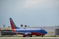 Southwest airplane at FLL Airport