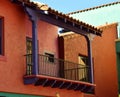 Southwest balcony Royalty Free Stock Photo