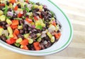 Southwest Black Bean Salad Royalty Free Stock Photo