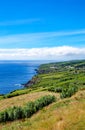 Southwest coast at Feteiras, SÃÂ£o Miguel Island, Azores, AÃÂ§ores, Portugal, Europe