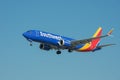 Southwest International Airlines Boeing 737 MAX 8 Royalty Free Stock Photo