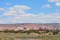 Southwest Landscape with Horses Royalty Free Stock Photo