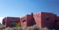 Southwest pueblo adobe casita in the southwest Arizona USA Royalty Free Stock Photo