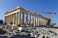 Southwest view of the Parthenon Royalty Free Stock Photo