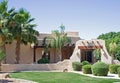 Southwestern adobe home Royalty Free Stock Photo