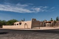 Southwestern Adobe style duplex townhome in Arizona.