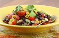 Southwestern black bean salad