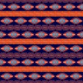 Southwestern navajo ethnic pattern Royalty Free Stock Photo