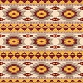 Southwestern navajo seamless pattern Royalty Free Stock Photo