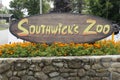 Southwick`s ZOo sign, Gallifords Restaurant Mendon Mass