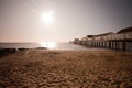 Southwold beach and pier Royalty Free Stock Photo