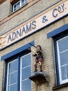 SOUTHWOLD, SUFFOLK/UK - JUNE 11 : Statue of a Boy Hitting a Bell