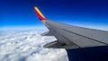 Soutwest airlines airplane wing