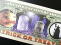 Souvenir bank note Happy Halloween Trick or Treat