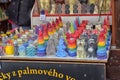 Souvenir candle on the Christmas market Royalty Free Stock Photo