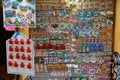 Souvenir fridge magnet gift shop in Sardinia