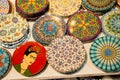 Souvenir and gift plates in Ottoman style patterns