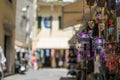 Oriental lamp souvenirs on Corfu