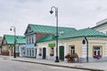 Souvenir little shop in Old Tatar settlement, Kazan, Russia