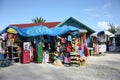 Souvenir Market at Coco Cay Royalty Free Stock Photo