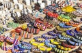 Souvenir market in Nairobi Capital, Kenya Royalty Free Stock Photo