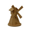 Souvenir old windmill made of plywood