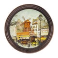 Souvenir from Paris a plate