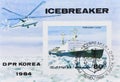 Ice breaker Lenin Royalty Free Stock Photo