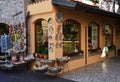 Souvenir shop handmade objects and spices vintage in Sirmione, Lake Garda, Italy