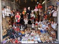 Souvenir shop in Prague Royalty Free Stock Photo