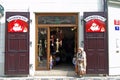 Souvenir shop, Prague. Royalty Free Stock Photo