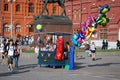 The souvenir shop at Red Square