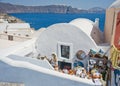 Souvenir shop on Santorini. Royalty Free Stock Photo