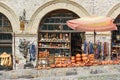 Souvenir shop in Sheki, Azerbaijan