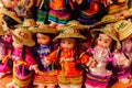 Souvenir shop with the traditional Mexican objects Royalty Free Stock Photo