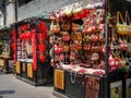 Souvenir shops at ancient town in Chengdu, China