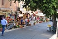 Souvenir shops for tourists in Tropea